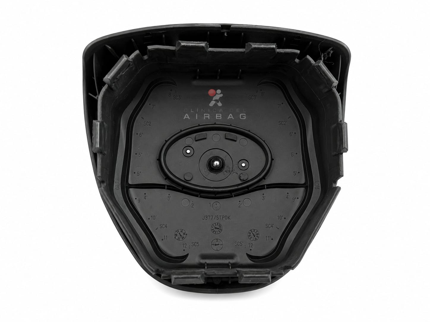 TAPA CUBIERTA CONDUCTOR AIRBAG VOLANTE SOUEAST DX3 - Imagen 2